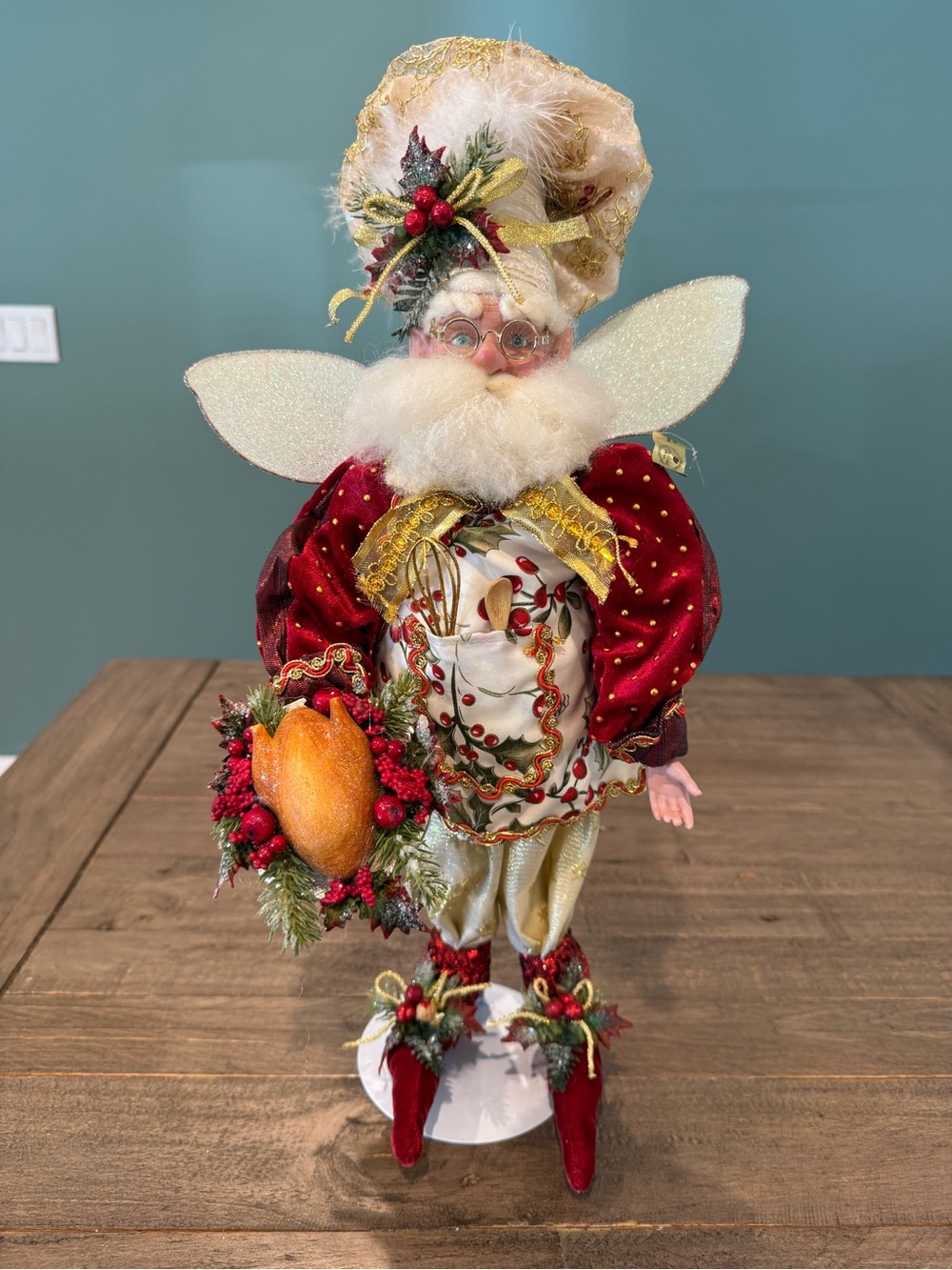 Mark Roberts - Holiday Fairy with Turkey